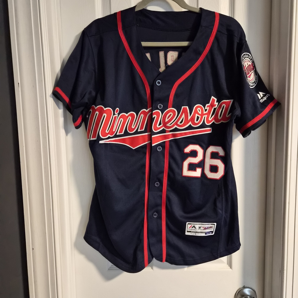 ​Majestic Minnesota Twins Max Kepler #26 Authentic Flex Base Jersey Navy - M